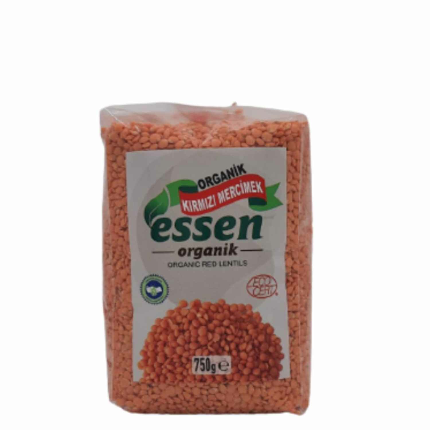 Organik Kırmızı Mercimek 750 Gr